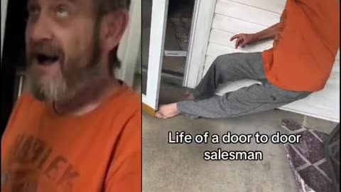 Life of a door to door sales man