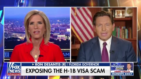 Gov DeSantis: H1B Viasas Is A Total Scam