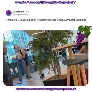 A Masked Group Has Been Protesting Inside Umass Amherst Buildings