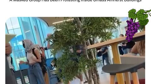 A Masked Group Has Been Protesting Inside Umass Amherst Buildings