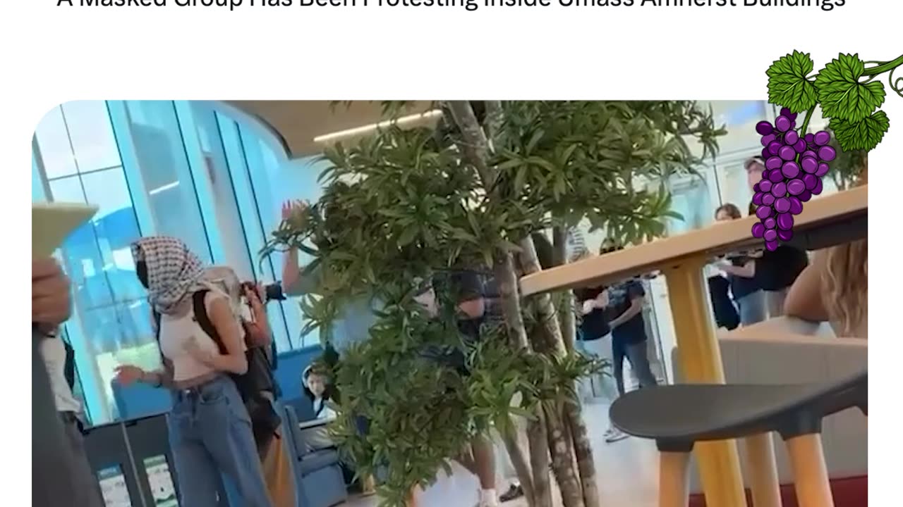 A Masked Group Has Been Protesting Inside Umass Amherst Buildings