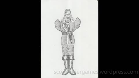 Soldier Pencil Sketch Video #25 (10-19-2025)