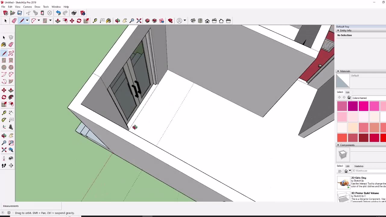 tutorial design house size 6 x 6 meters 17