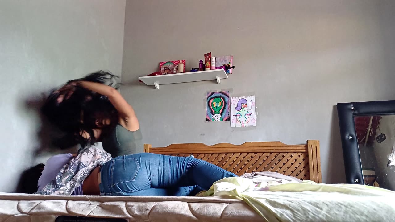 LMFP apartment wrestling- Yasmine Fine vs Ms. Ice