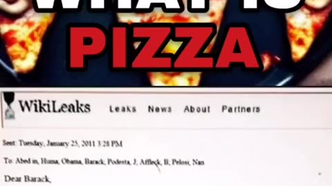 WHAT DOES PIZZA MEAN IN THE DARK WORLD?