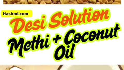 100% Desi Solution for Strong Hair 🌿💆‍♀️✨