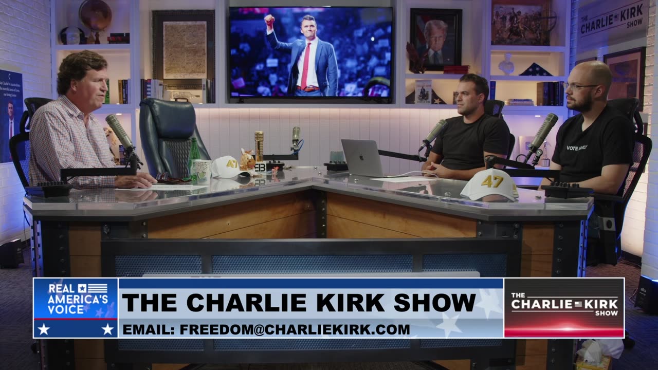 Tucker Carlson Recounts His First Time Meeting A Teenaged Charlie Kirk