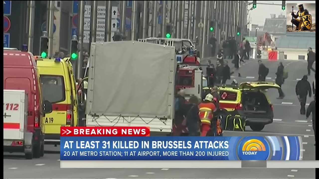 Islam terror in Brussels!