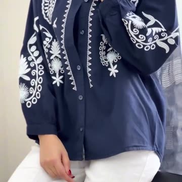 شومیز لینن خنک مناسب فصل گرم در فروشگاه پادمیرا