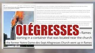 Fact Check: Viral 'Breaking News' Video of a Quebec Church Fire Shows 2024 Construction Site Blaze