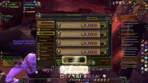 Doing Callboards, Getting Gear, Flying in Outland in Project Ascension