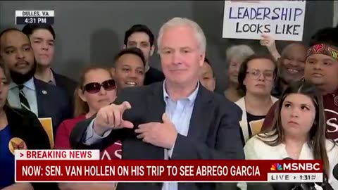 Sen Chris Van Hollen suggests that he was set up with a margarita by El Salvador president Nayib Bukele