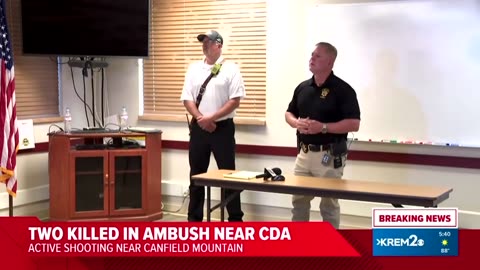 Sheriff's office says firefighters ambushed by 'sniper fire' in active shooting near Coeur d'Alene