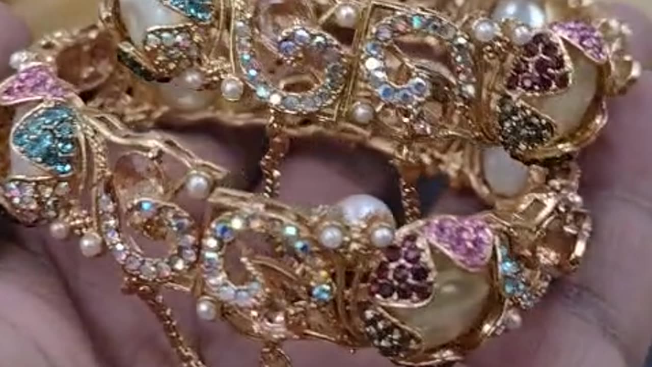 Design Stylish Navratn Mother pal Bangle Openable