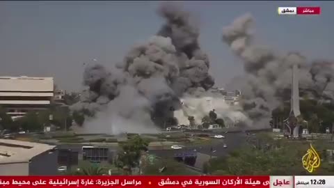 In a major escalation, the IDF carried out a series of powerful airstrikes on Syria’s general staff