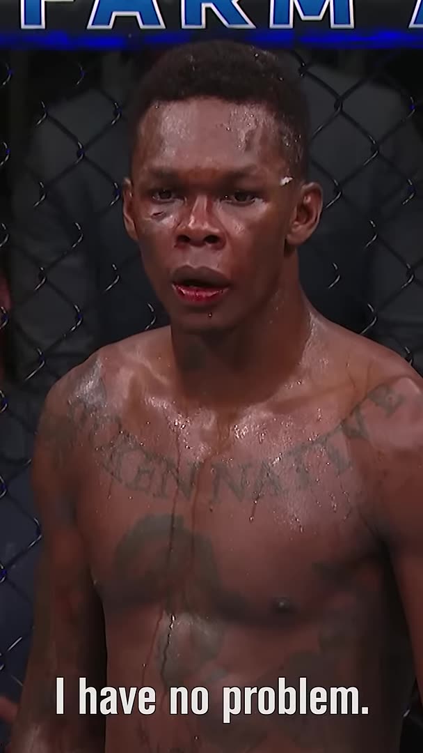 I M Prepared To Die Israel Adesanya Before 5th Round Vs Kelvin