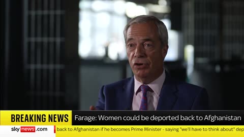 BREAKING: Nigel Farage has confirmed he wants to deport women asylum...