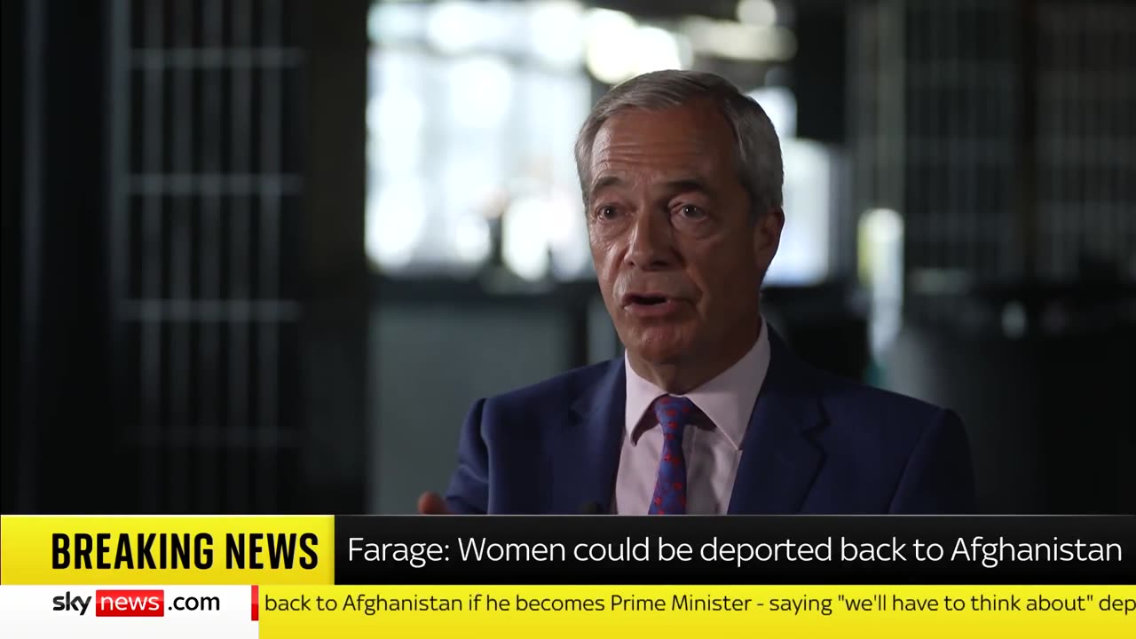 BREAKING: Nigel Farage has confirmed he wants to deport women asylum...