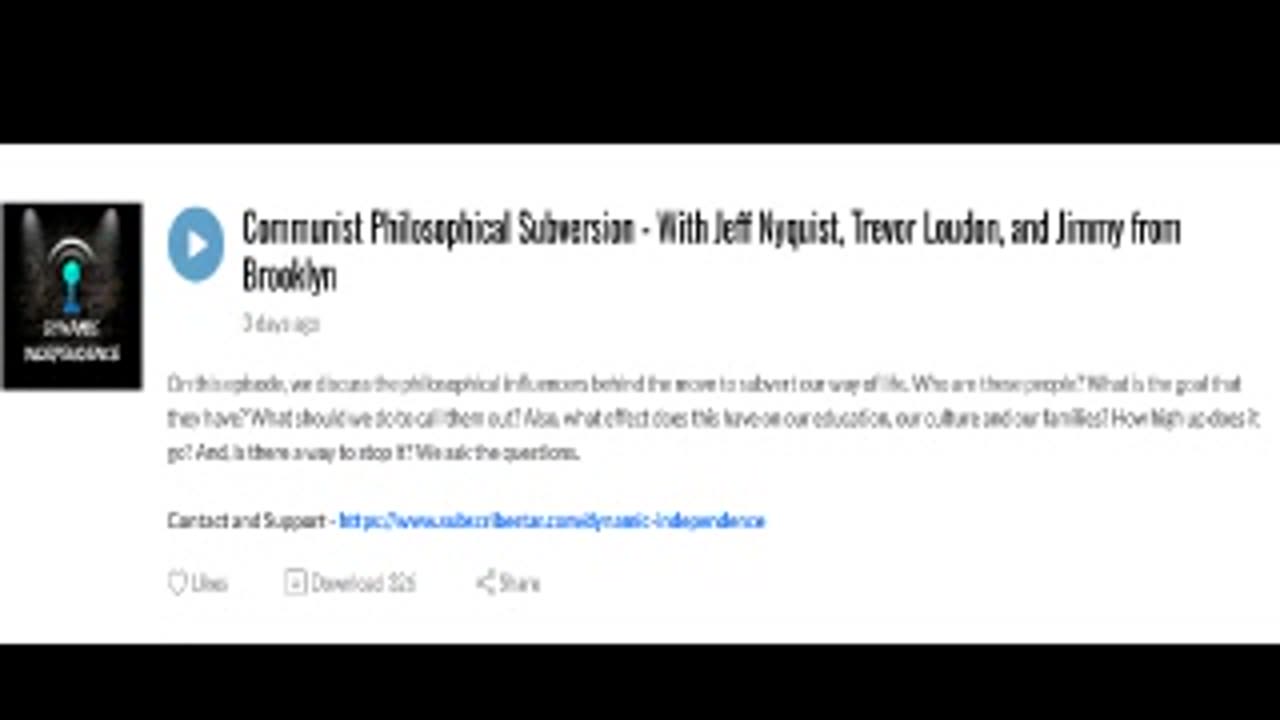 Communist Philosophical Subversion -Jeff Nyquist, Trevor Loudon, Jimmy March 22 2025 .wmv