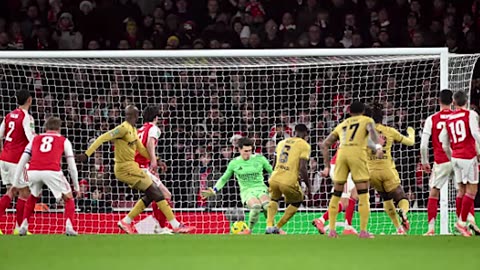 Arsenal vs Crystal Palace 1-1(Pen_8-7) Arsenal will face Chelsea in the semi-finals💥 Kepa Crazy Save
