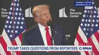 Trump stares at Pam Blondi "I hope something is going to be done about it!"