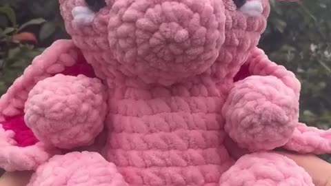 Crochet strawberry 🍓 dragon