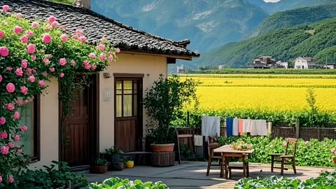 Peaceful Village Life