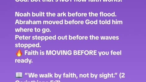 What if faith isn’t about how you feel, but what you choose to follow?