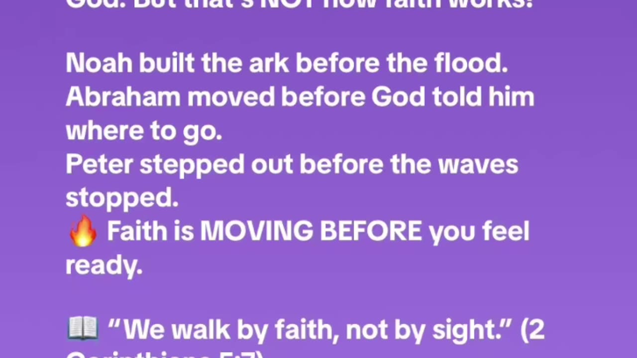 What if faith isn’t about how you feel, but what you choose to follow?