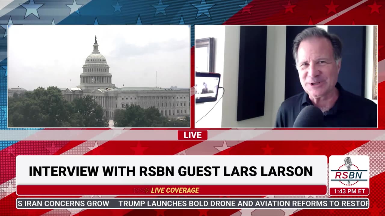 WATCH: RSBN Interviews Radio Show Host from Oregon, Lars Larson - 6/13/25
