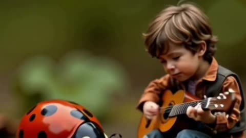 #ai #cutebaby #cute #guitar #fyp