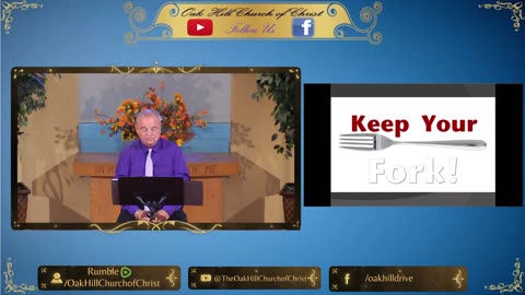 Oak Hill Church of Christ Worship Stream Live!