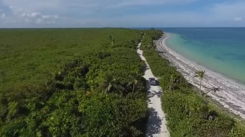 Sea waves. Beach drone videos