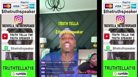 QUEEN TOMIKAY JOINS DAREALSUPABIHH LIVE TO SPIT THE REAL AFTER JAZZY CHERRY LIES TO HIM
