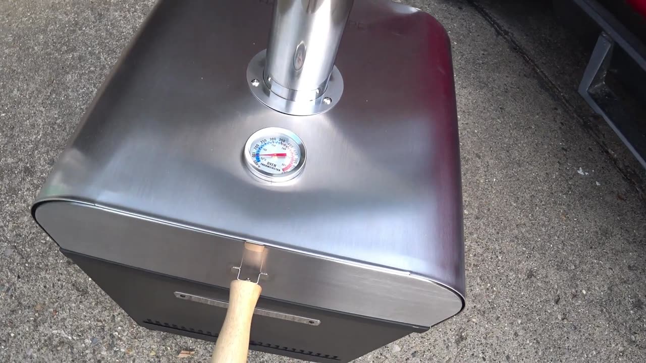 CHANGE MOORE PIZZA OVEN and the 1st Cook