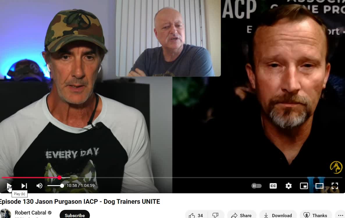 Robert Cabral and Jason Purgason - IACP - My Response - Pt 6