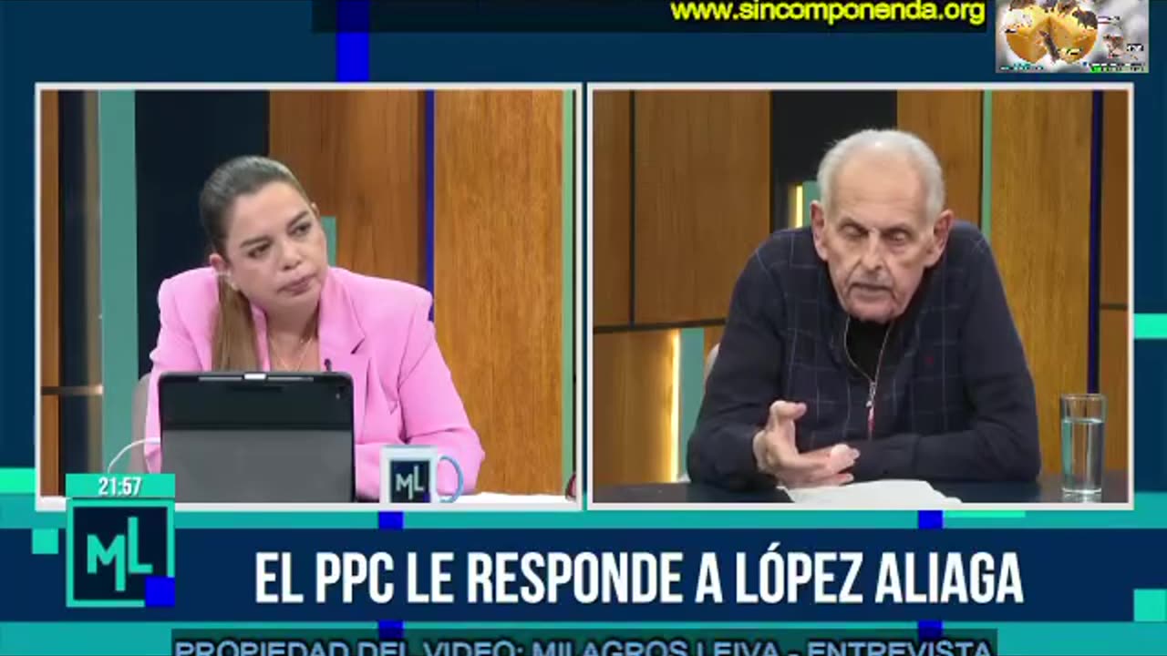 MIGUEL ÁNGEL MUFARECH DEL PARTIDO PPC SE ENCIENDE POR UNA OPINIÓN DE LÓPEZ ALIAGA