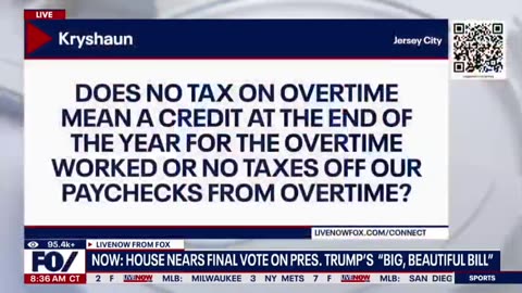 The final vote on President Trump's "Big, Beautiful Bill" is approaching.