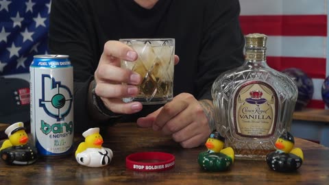 Marvin Crocker - Crown Royal Vanilla Whiskey & Bang Blue Razz Energy Drink