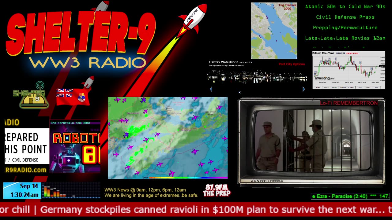87.9FM-The Prep! | LIVE 24/7 Music/Wx/Prepping/WW3-News