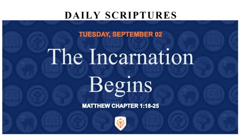 The Incarnation Begins