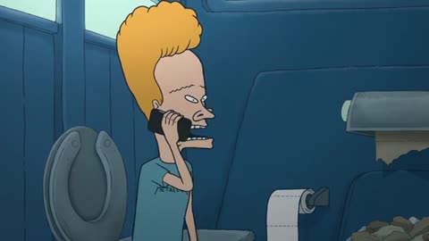 Beavis and ButtHead Port-a-loo Road Trip