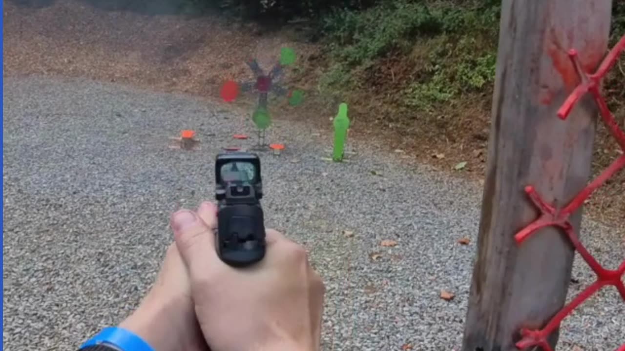 3-Gun: Shooting a Double Texas Star (Orange Only)