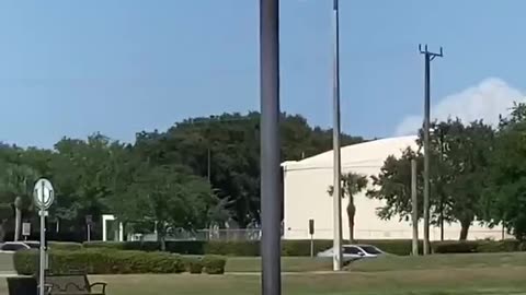 Blue Angels Surprise Office Flyover! Epic 2021 Space Coast Practice Run in Melbourne Florida