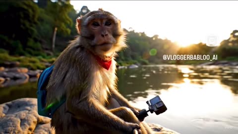 Hii I'm monkey_vlogger it starts from here 🐒🐒