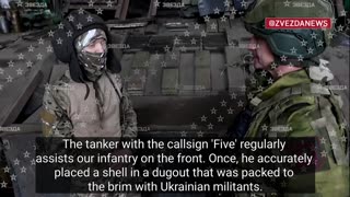 🎯🎮 Ukraine Russia War | Russian T-90M Gunner 'Fives' Scores Medal for Precise Strike | RCF