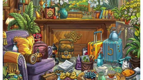Hidden objects gameplay