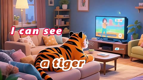I Can See a Tiger Watching Tv