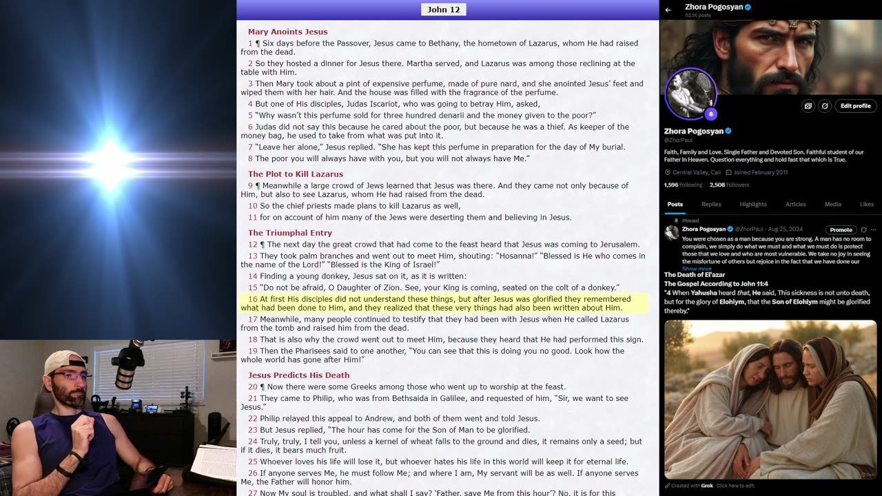 Live: Bible Study-~SATURDAY-~10-~MAY-~2025.