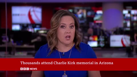 Thousands attend Charlie Kirk memorial service in Arizona ...